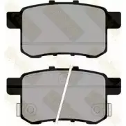 Тормозные колодки, дисковые, комплект BRAKE ENGINEERING 244 35 PA1812 1194272449 24661