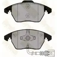 Тормозные колодки, дисковые, комплект BRAKE ENGINEERING 1194272480 PA1832 23588 235 87