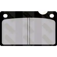 Тормозные колодки, дисковые, комплект BRAKE ENGINEERING PA220 20 153 1194272756 20404