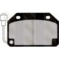 Тормозные колодки, дисковые, комплект BRAKE ENGINEERING 20590 20 573 PA291 1194272795