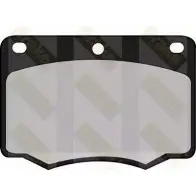 Тормозные колодки, дисковые, комплект BRAKE ENGINEERING 1194272799 205 78 PA300 ZO9A7