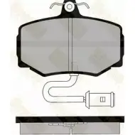 Тормозные колодки, дисковые, комплект BRAKE ENGINEERING 2117 4 PA483 21175 1194272947