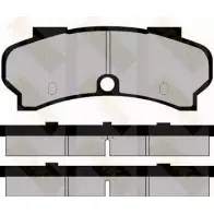 Тормозные колодки, дисковые, комплект BRAKE ENGINEERING 20367 2 0366 PA515 1194272988