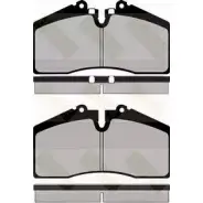 Тормозные колодки, дисковые, комплект BRAKE ENGINEERING VSWX84H 1194273162 PA809 2095 3
