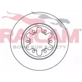 Тормозной диск RAICAM RD00147 202 236 1194314146 UHUS99