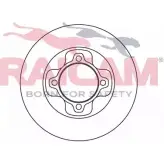 Тормозной диск RAICAM RD00376 1194314342 203 208 6KWW5