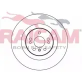 Тормозной диск RAICAM RD00501 Mercedes M-Class (W164) 2 Кроссовер 4.0 ML 420 CDI 4 matic (1628) 306 л.с. 2006 – 2009 20 3393 19TYI