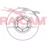 Тормозной диск RAICAM RD00654 1194314602 U0FVZD3 20390 5