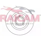 Тормозной диск RAICAM 316T1Q RD00882 Seat Cordoba 20 4755