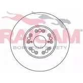 Тормозной диск RAICAM RD01186 0SK8Q6 20 45165 1194315069