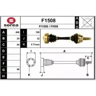 Приводной вал SNRA F I1508 FI508 1194330170 F1508