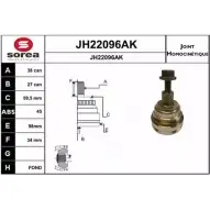 Шрус граната SNRA 7GNHAYS JH22096AK J H22096AK Audi A6 (C4) 1 Седан 4.2 S6 Quattro 290 л.с. 1994 – 1997