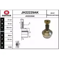 Шрус граната SNRA JH2 2229AK 81989QZ JH22229AK Fiat Ulysse