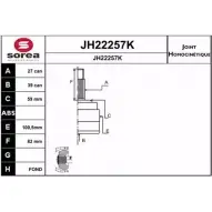 Шрус граната SNRA JH22257K Fiat Ulysse JH22 257K ZXKPL