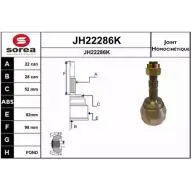 Шрус граната SNRA Opel Corsa (C) 3 Хэтчбек 1.2 (F08. F68) 75 л.с. 2000 – 2009 JH2228 6K JH22286K M456UDE