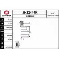 Шрус граната SNRA Y7EKKX9 JH22444K Audi A6 (C6) 3 Универсал 2.0 Tdi 140 л.с. 2005 – 2008 JH2244 4K