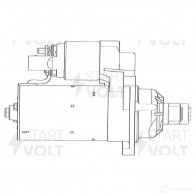 Стартер STARTVOLT LSt 1832 Y 6SI3 Audi A3 (8PA) 2 Спортбек 2.0 Tdi 170 л.с. 2006 – 2013