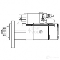 Стартер STARTVOLT 1438154962 LSt 0706 C3W 0CLL