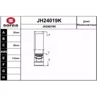 Шрус граната SNRA JH24019K 1194331592 JH24 019K WEHJE5