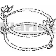 Кронштейн крепления глушителя KLARIUS 1194369119 BMP30AK 430 372 OK2U555