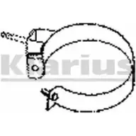 Кронштейн крепления глушителя KLARIUS FLFB8 GMP56AV 1194372281 4 10153