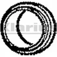 Прокладка трубы глушителя KLARIUS MZG23AK 410400 4 10259 1194373743