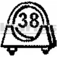 Клемма, система выпуска KLARIUS SYA4AD 1194375756 4302 45 PXU73