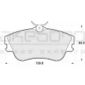 Тормозные колодки, дисковые, комплект AKEBONO 2YIBE AN-4064K 1194441492 214 79