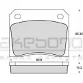 Тормозные колодки, дисковые, комплект AKEBONO 0LYMT AN-4119K 1194441736 2 0007