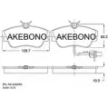 Тормозные колодки, дисковые, комплект AKEBONO AN-4260WK 1194442312 21479 23445
