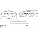 Тормозные колодки, дисковые, комплект AKEBONO 1194442700 AN-432WK 230 23 23024