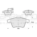 Тормозные колодки, дисковые, комплект AKEBONO 23835 1194443370 AN-4484WK 2374 9