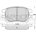 Тормозные колодки, дисковые, комплект AKEBONO 1194444863 O6DYT4 2392 9 AN-678WKE