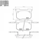 Тормозные колодки, дисковые, комплект AUTOMOTOR FRANCE 1194461005 PBP5021 20 631 5HXKXJG