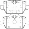 Тормозные колодки, дисковые, комплект OMNICRAFT HA MJ2M007CCAA 2135696 HAMZ2200BA 1194463733