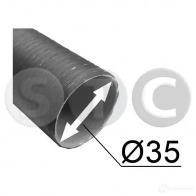 Воздушный патрубок STC D BBP9 t402202 3802596
