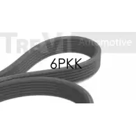 Приводной ремень, поликлиновой TREVI AUTOMOTIVE RPK6PKK11 95 6PKK1195 1194564723 SK6PKK1195