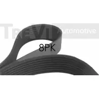 Приводной ремень, поликлиновой TREVI AUTOMOTIVE R PK8PK2092 Land Rover Discovery 3 (L319) 2004 – 2009 8PK2092 SK8PK2092