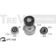 Поликлиновой ременный комплект TREVI AUTOMOTIVE KA6 03 RPK3547A KA1032 1194567660