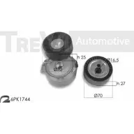 Поликлиновой ременный комплект TREVI AUTOMOTIVE RPK3587A KA1061 KA 647 Citroen Xantia 1 (X1, X2) Универсал 2.0 HDI 109 109 л.с. 1999 – 2003