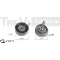 Комплект роликов, поликлиновой ремень TREVI AUTOMOTIVE SK3610A/3F RPK3610A/ 3F 1194567881 KA1093F