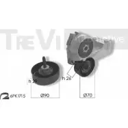 Поликлиновой ременный комплект TREVI AUTOMOTIVE RPK3655A KA75 8 1194568082 KA1145