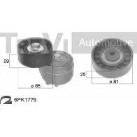Поликлиновой ременный комплект TREVI AUTOMOTIVE SK3758A 1194568305 RPK375 8A KA1217