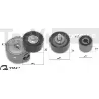 Поликлиновой ременный комплект TREVI AUTOMOTIVE R PK3782A 1194568353 KA1241 SK3782A