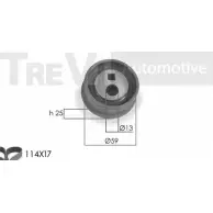 Комплект ремня ГРМ TREVI AUTOMOTIVE RPK3013D K D118 KD1015 1194568642