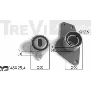 Комплект ремня ГРМ TREVI AUTOMOTIVE KD1080 Renault Megane (DA) 1 Купе 2.0 16V (DA0H) 147 л.с. 1996 – 1999 097665 340 4713