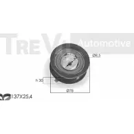 Комплект ремня ГРМ TREVI AUTOMOTIVE 097888/2 Volkswagen Golf 4 (1J1) Хэтчбек 1.9 TD 75 л.с. 1997 – 1999 1987948040 KD1092