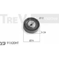 Комплект ремня ГРМ TREVI AUTOMOTIVE 1194569478 198 7948068 KD1164 1987948909