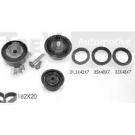 Комплект ремня ГРМ TREVI AUTOMOTIVE Opel Astra (G) 2 Хэтчбек 1.8 16V (F08. F48) 116 л.с. 1998 – 2000 KD1168S1 SK3151D/1S1 RPK3 151D/1S1