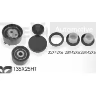 Комплект ремня ГРМ TREVI AUTOMOTIVE KD1184S1 RPK3165 DS1 Renault Modus 1 (FJP0) 2004 – 2012 SK3165DS1